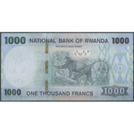 Rwanda 1.000 Francs 1 Feb 2019 P39b