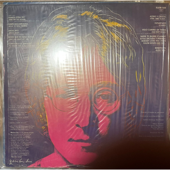 John Lennon - Menlove Ave reverso
