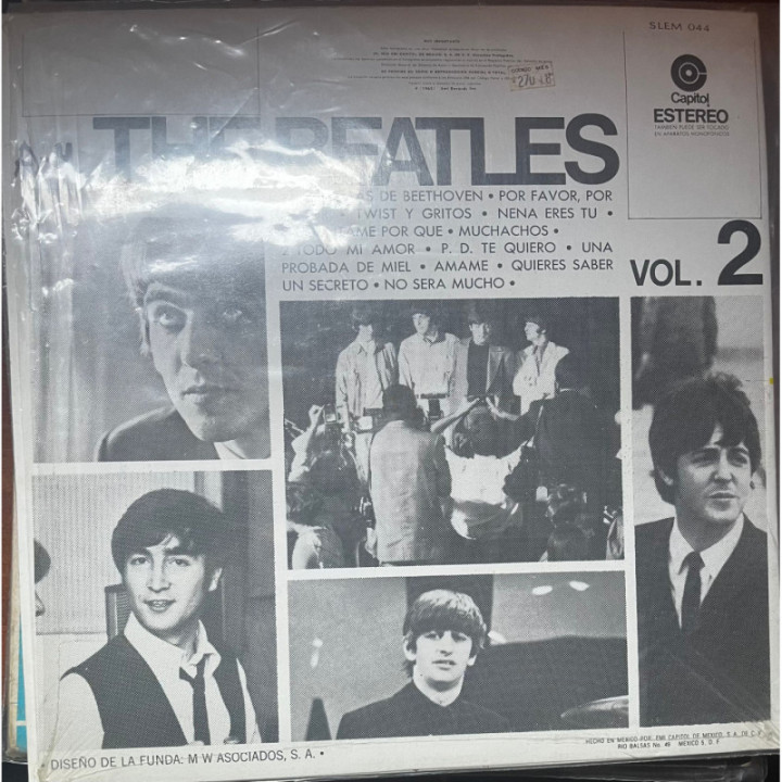 The Beatles - Vol.2 reverso