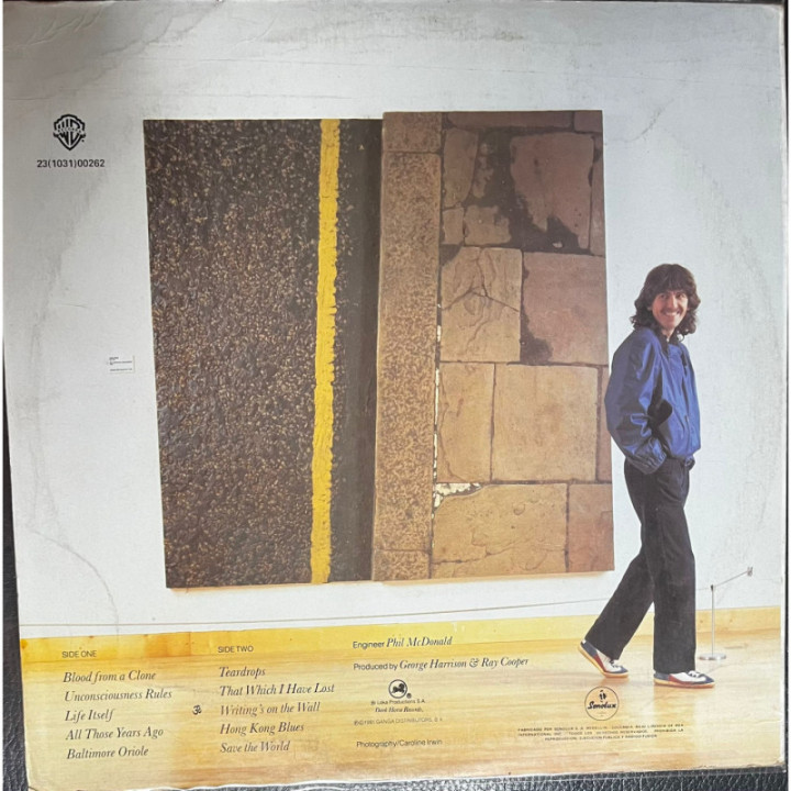 George Harrison - Somewhere in England reverso