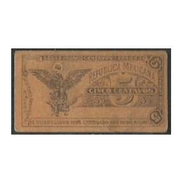 Mexico - Gobierno Provisional 50 Centavos ND1914 Ps697