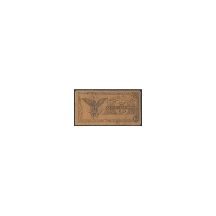 Mexico - Gobierno Provisional 50 Centavos ND1914 Ps697