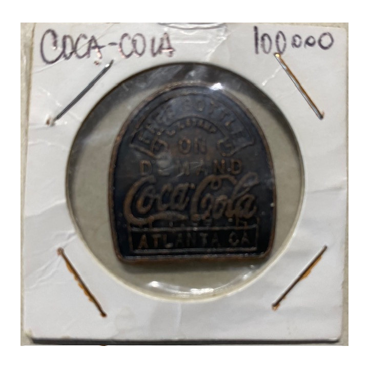 Ficha Coca-Cola Free Bottle Atlanta 1859