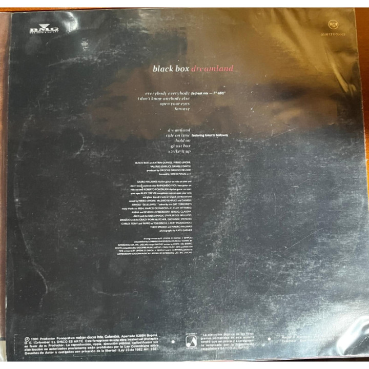 Black Box - Dreamland reverso