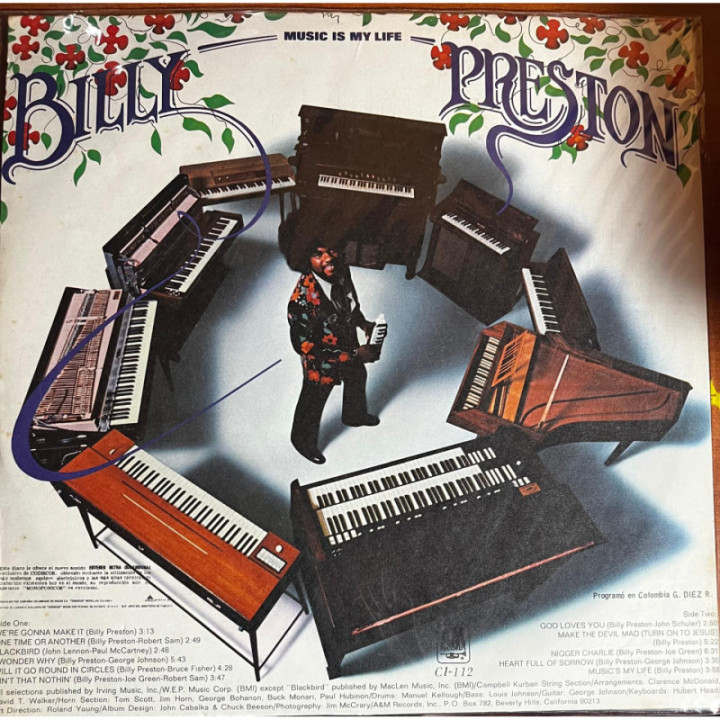 Billy Preston - Music Is My Life reverso