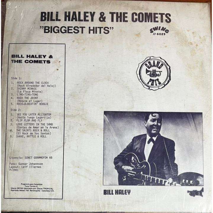 Bill Haley - Biggest Hits reverso