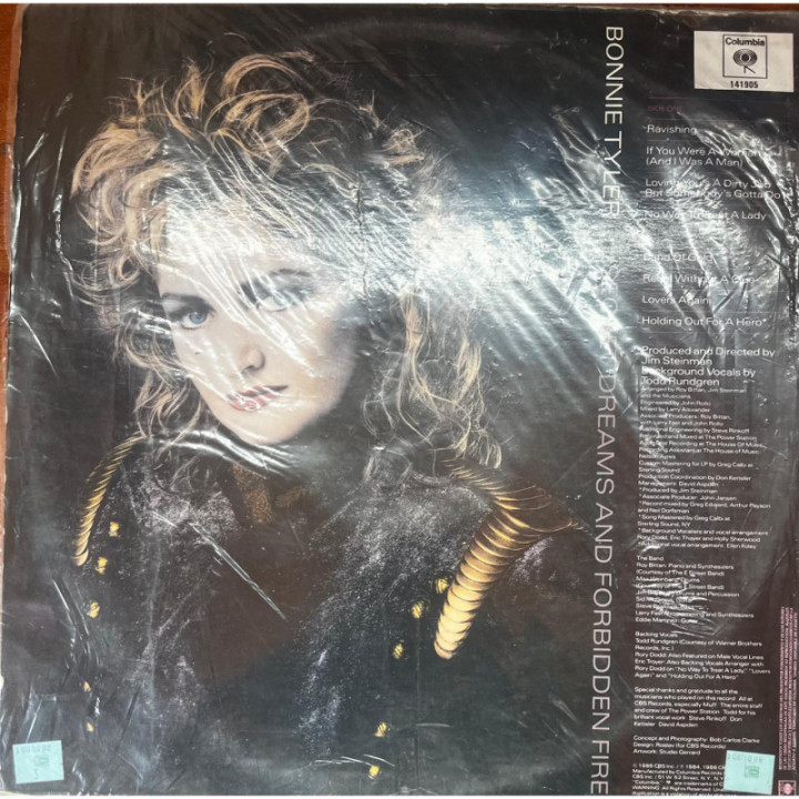 Bonnie Tyler - Secret Dreams Forbiden Fire reverso