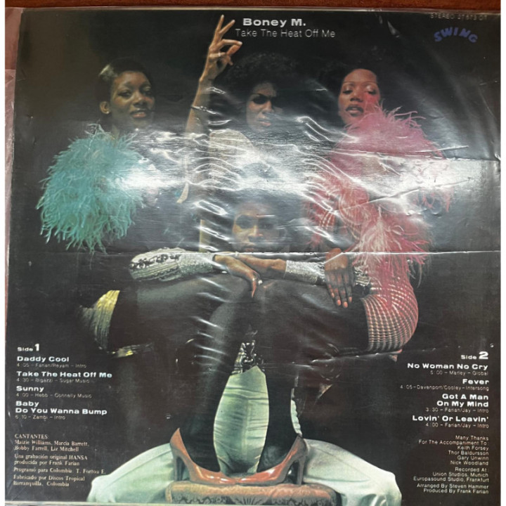 Boney M. - Take the Heat Off me reverso
