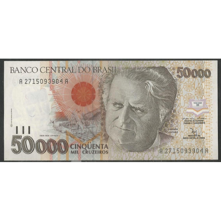 Brasil 50.000 Cruzeiros ND1993 P234