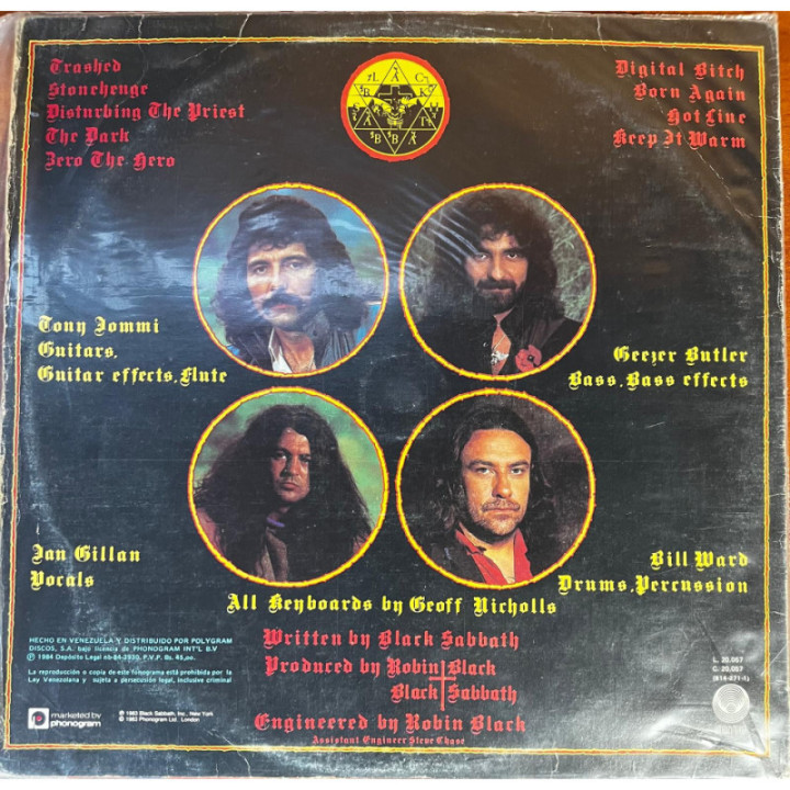 Black Sabbath - Born Again reverso