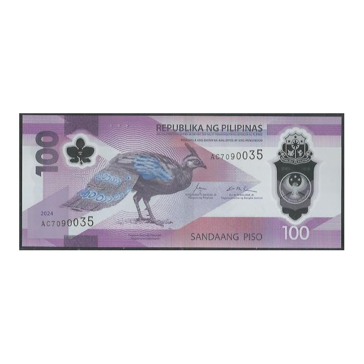 Filipinas 100 Piso 2024 P238a