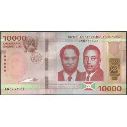 Burundi 10.000 Francs 7 Nov 22022 P59