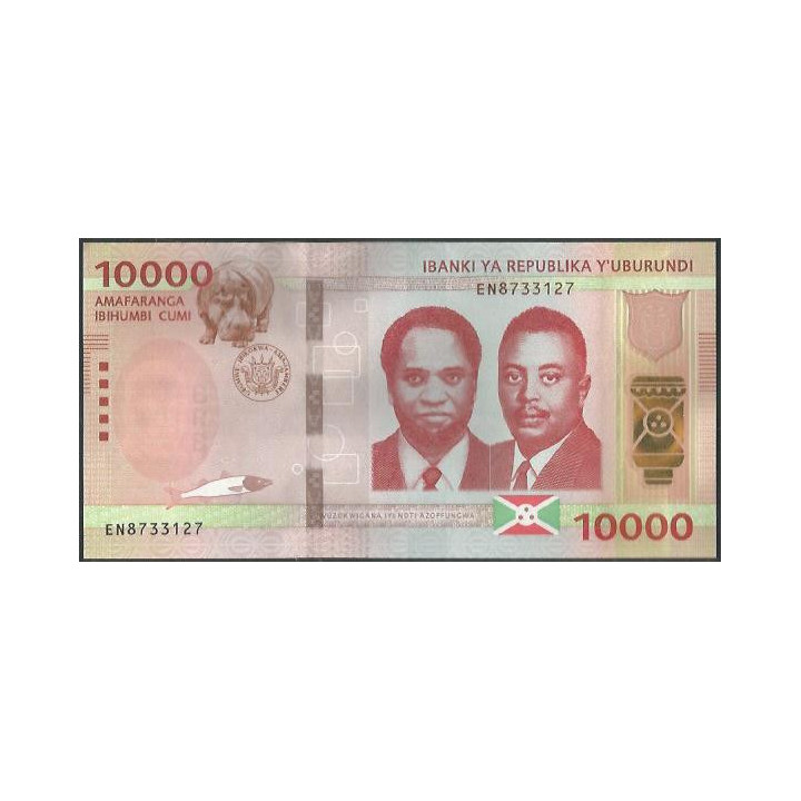 Burundi 10.000 Francs 7 Nov 22022 P59