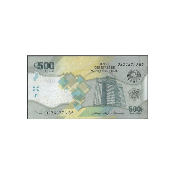 Africa Central 500 Francs 2022 P700