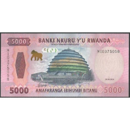 Rwanda 5.000 Francs 28 Jun 2024 P45