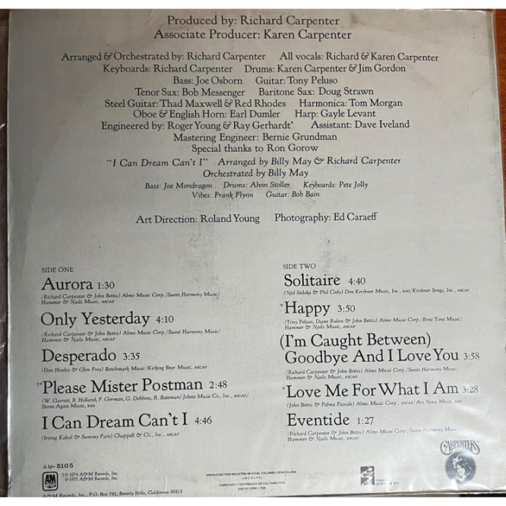 Carpenters - Horizon reverso