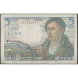 Francia 5 Francs 30 Oct 1947 P98b