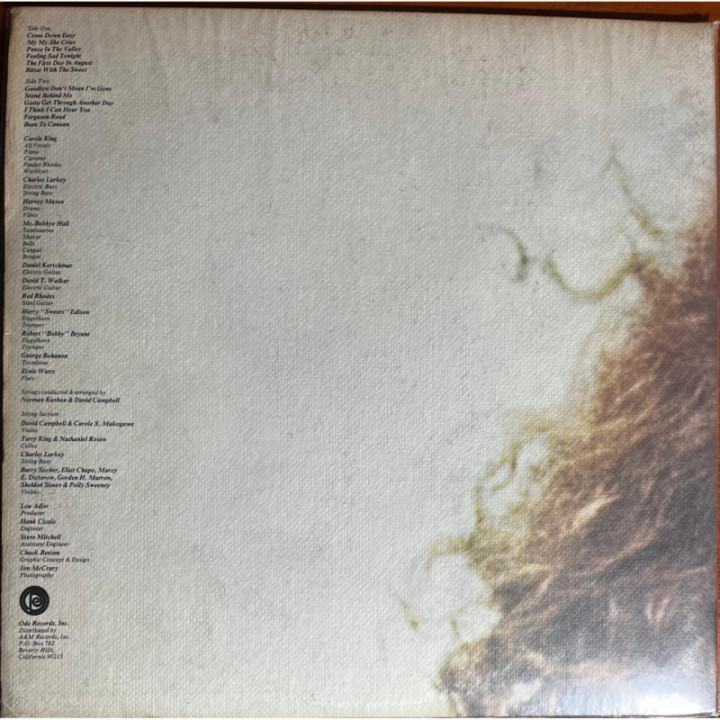 Carole King - Rhymes & Reasons reverso