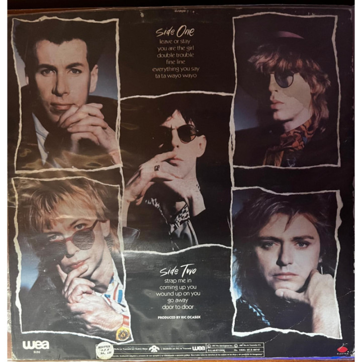 The Cars - Door To Door reverso