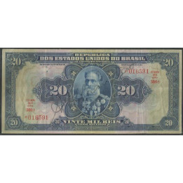 Brasil 20 Mil Reis 1931 P48c
