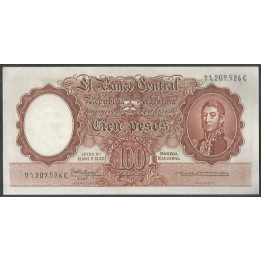 Argentina 100 Pesos ND1957-67 Serie C P272c