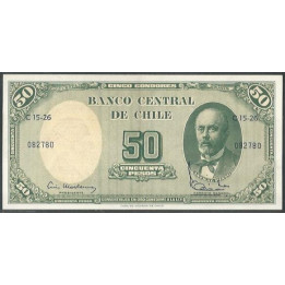 Chile 5 Centesimos ND1960-1 P126b1