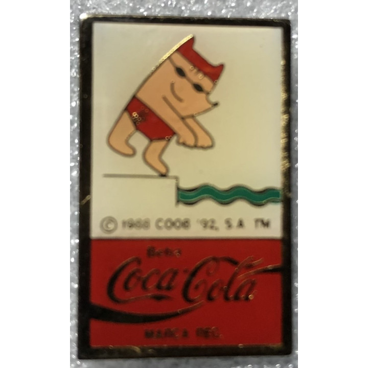 Juegos Olimpicos Barcelona 1992 Coca Cola Natacion OLI017