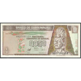 Guatemala 50 Centavos 9 Ene 1998 P98