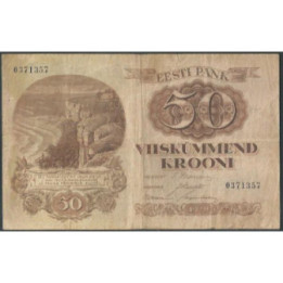 Estonia 50 Krooni 1929 P65a