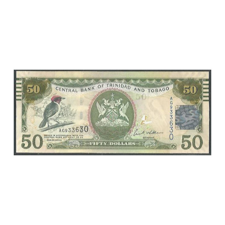 Trinidad y Tobago 50 Dollars 2006 P50