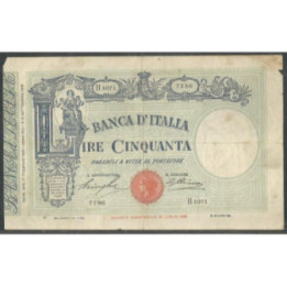 Italia 50 Liras 17 Feb 1930 P47b