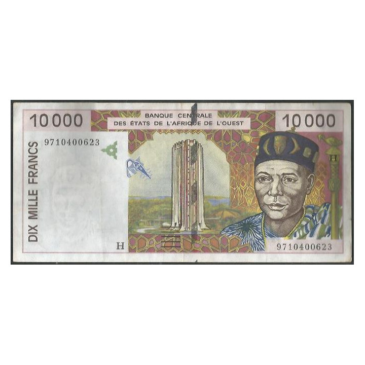 Niger 10.000 Francs 1997 P614He