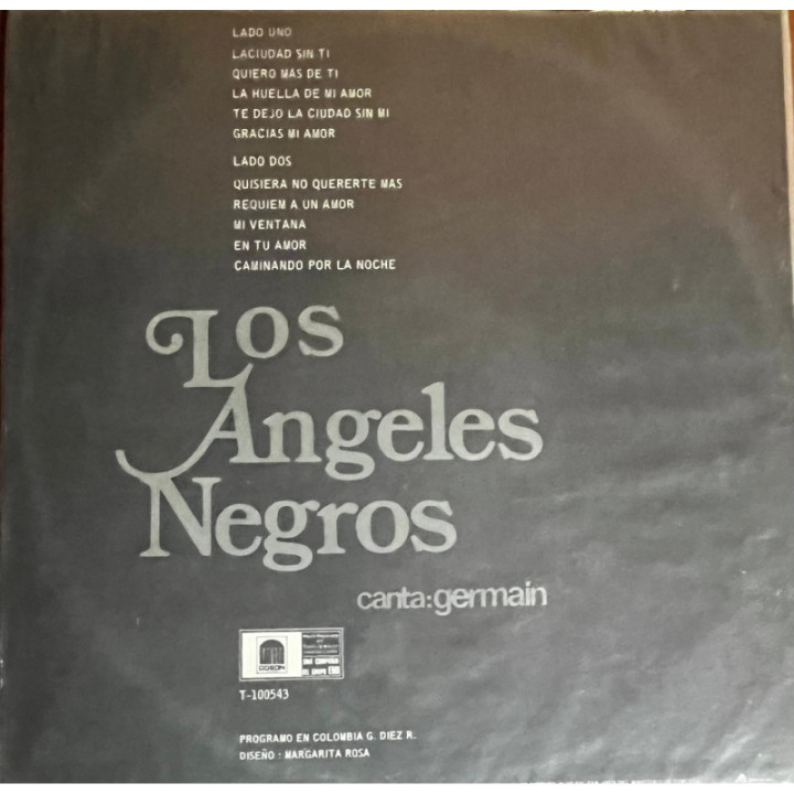 Los Angeles Negros - Album de Oro reverso