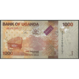 Uganda 1.000 Shillings 2010 P49a