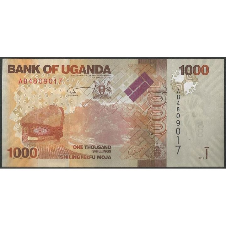 Uganda 1.000 Shillings 2010 P49a