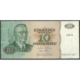 Finlandia 10 Markka 1980 P112a20