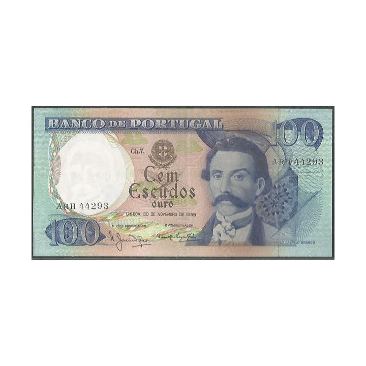 Portugal 100 Escudos 30 Nov 1965 P169a