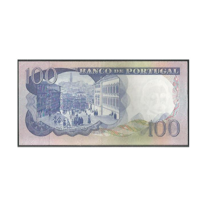 Portugal 100 Escudos 30 Nov 1965 P169a reverso