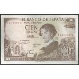 España 100 Pesetas 19 Nov 1965 P150