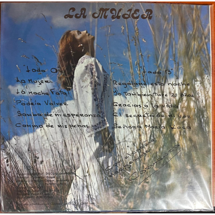 Carmenza Duque - La Mujer reverso