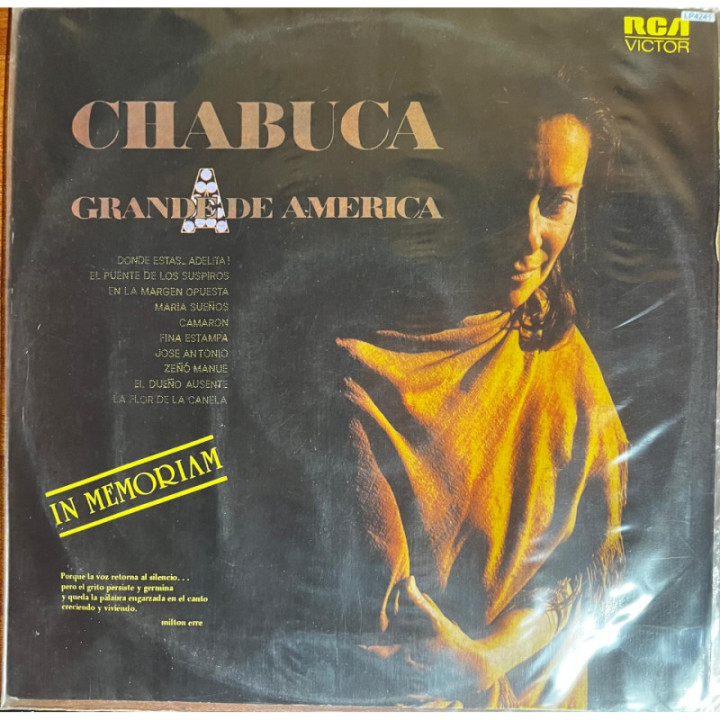 Chabuca - Grandes America