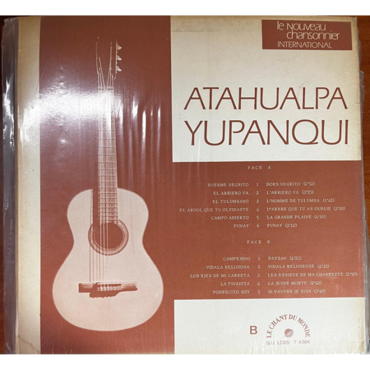 Atahualpa Yupanqui reverso