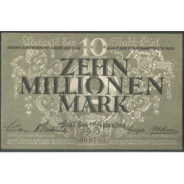 Alemania - Kiel 10.000.000 Mark ND1923