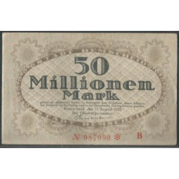 Alemania - Remscheld 50.000.000 Mark 11 Ago 1923
