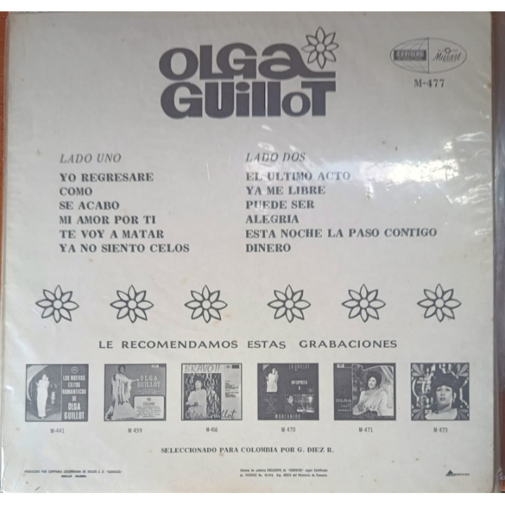 Olga Guillot reverso