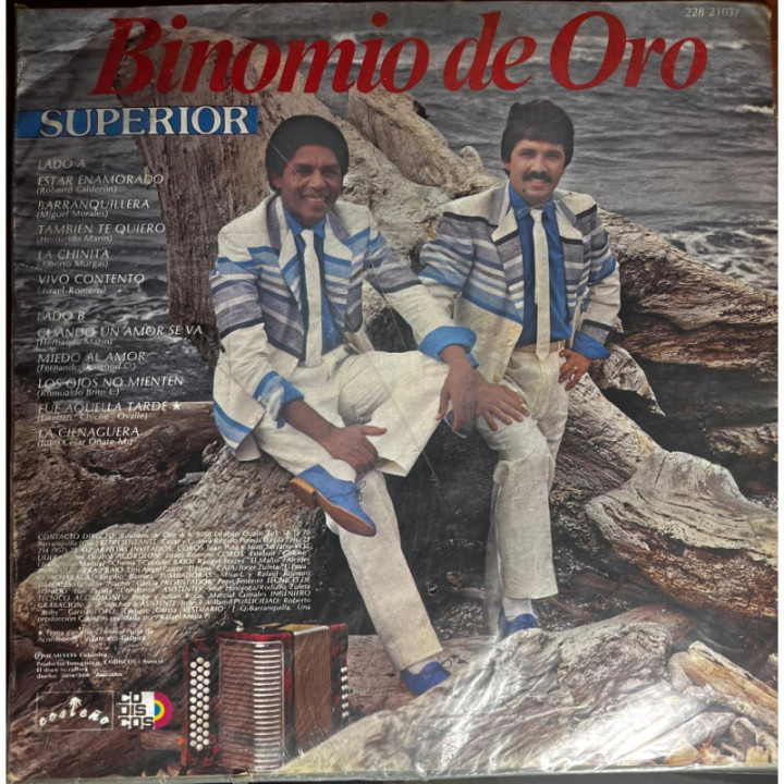 Binomio De Oro - Superior reverso