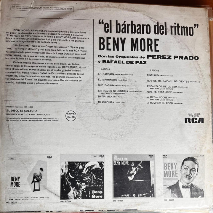 Beny More - El Barbaro del Ritmo reverso