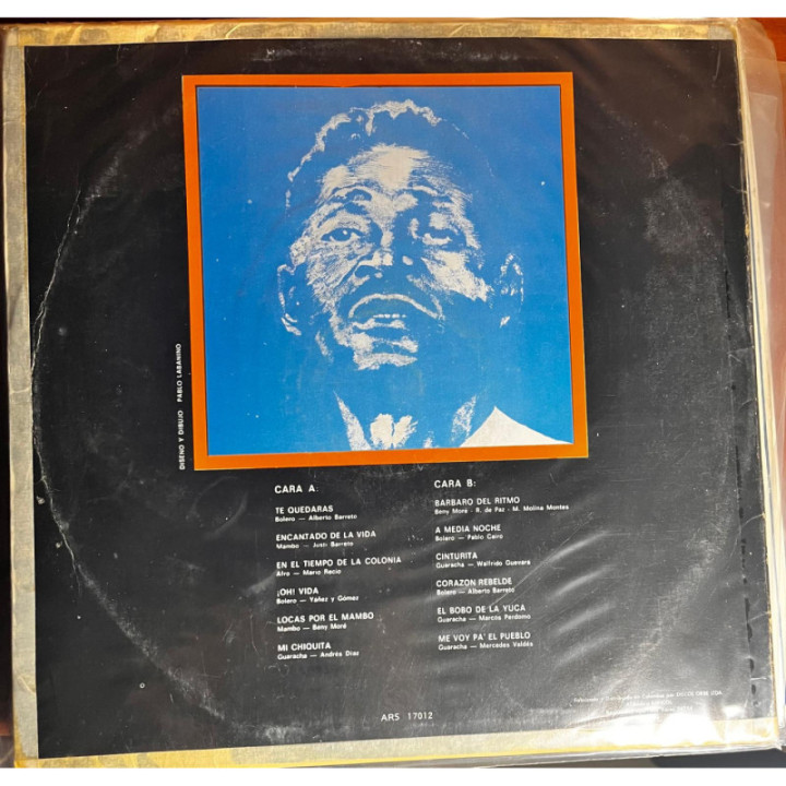 Beny More - Grandes Exitos reverso