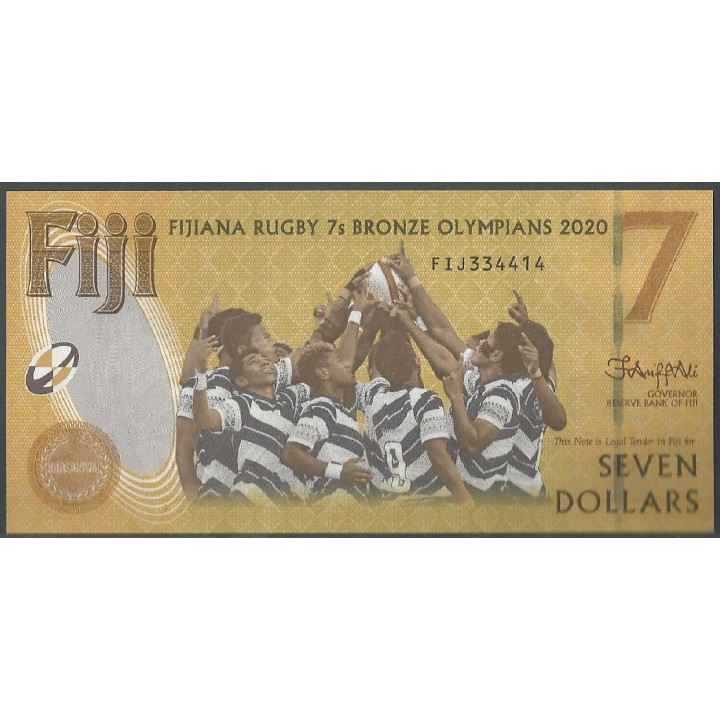 Fiji 7 Dollars 2020 (22) P122