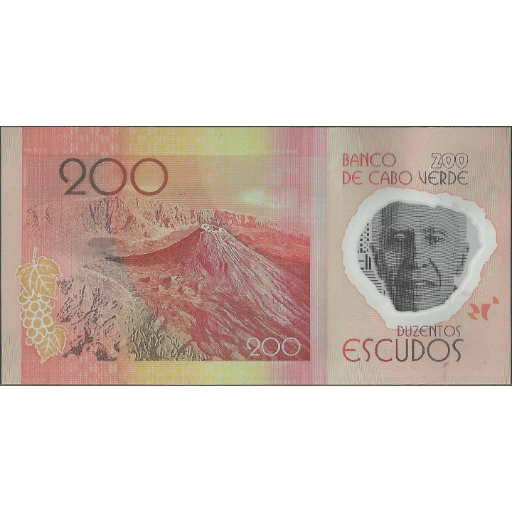 Cabo Verde 200 Escudos 5 Jul 2014 P71 reverso